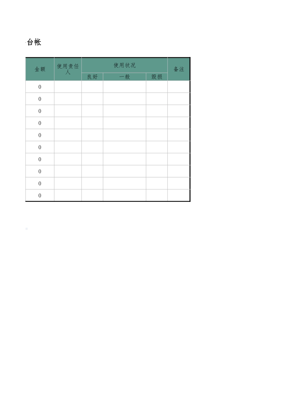 【低值消耗品】低值易耗品库存台帐-自动版 (2).xlsx_第3页