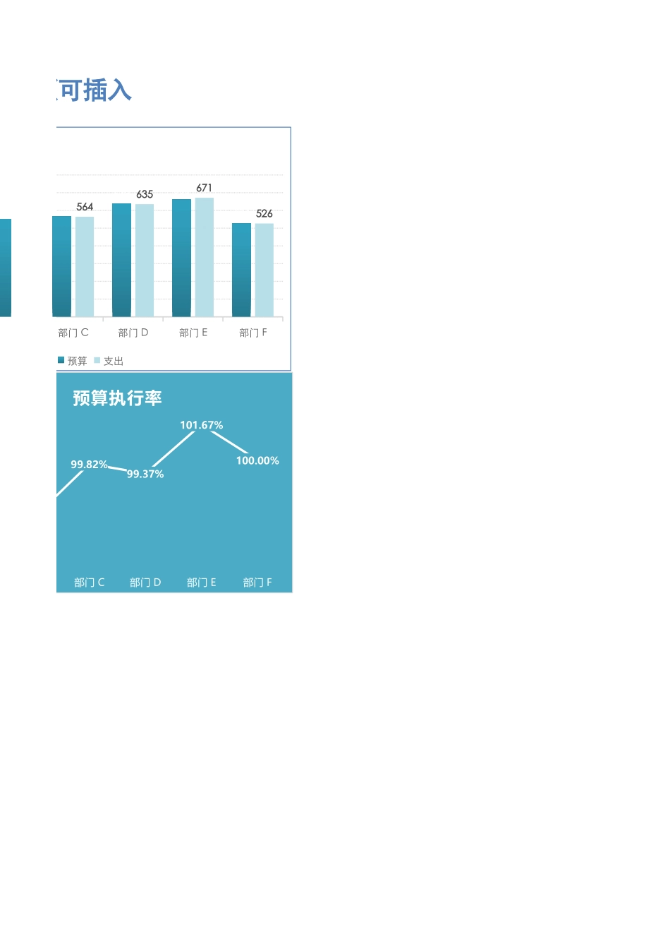 【费用预算】行政人事预算支出对比执行率(可插入 (2).xlsx_第3页