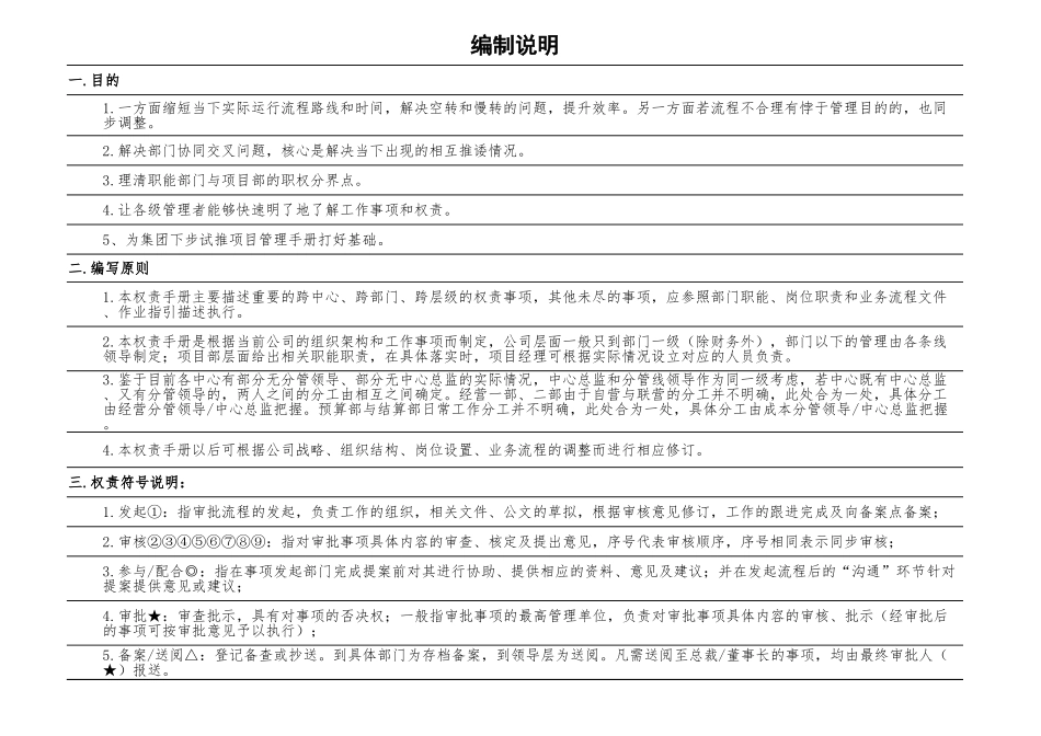 【行政体系】权责体系及工作流程表 (2).xlsx_第1页