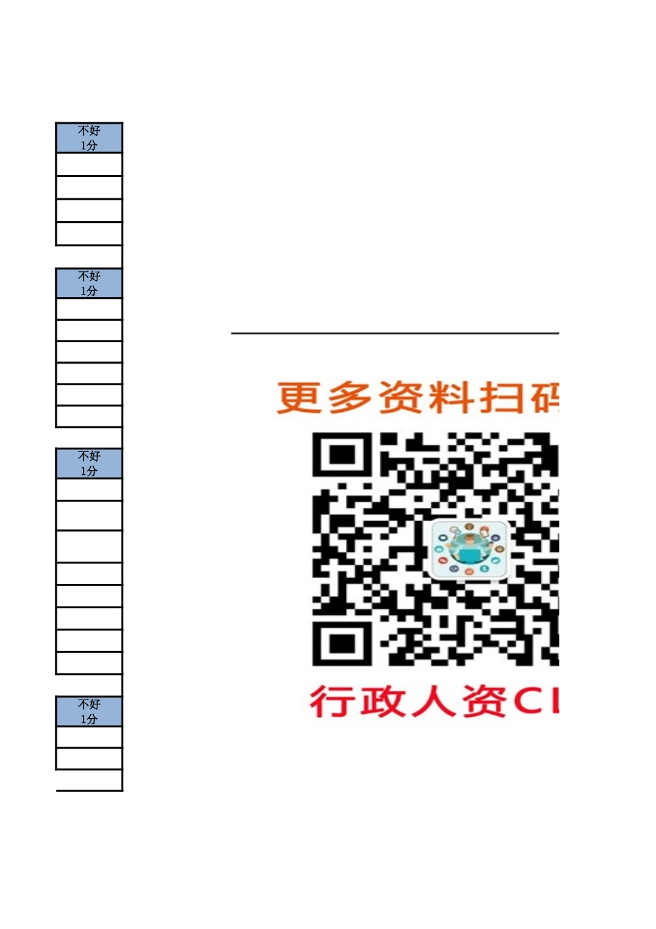 【年度培训】培训效果评分标准行政人事CLUB (2).xlsx_第2页
