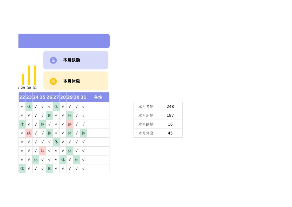 00-【员工考勤】-02-员工考勤表（自动统计）.xlsx_第3页