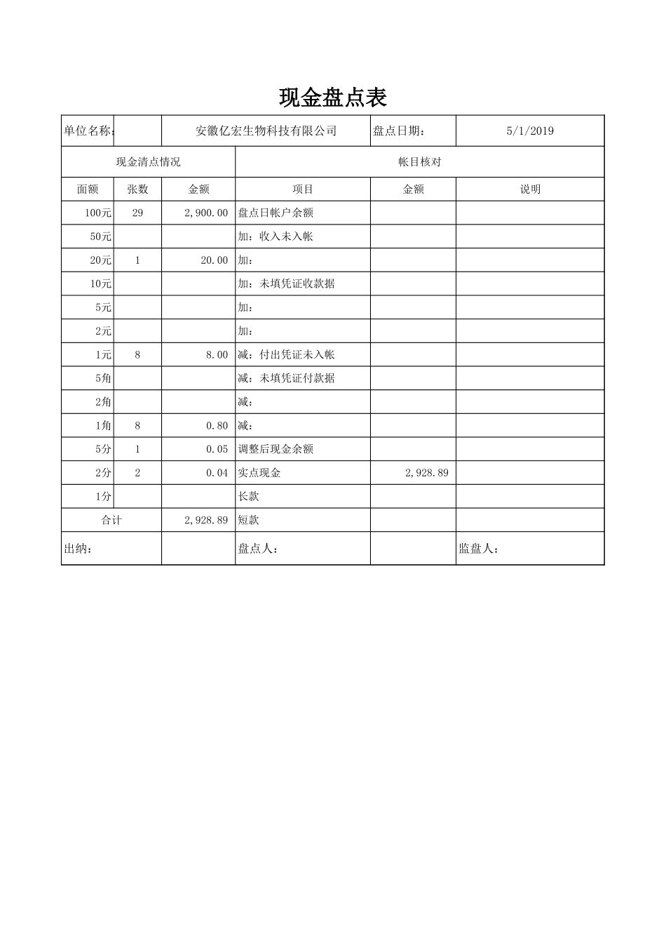 02-【表格】-07 -无形资产清查明细表.xlsx (2).xls_第1页