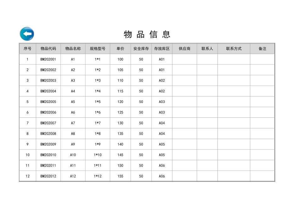 02-【管理表格】-06-办公用品管理系统 (2).xlsx_第2页