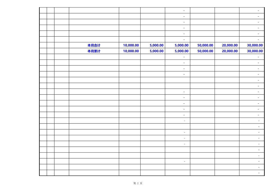 04-【管理表格】-20-现金出纳帐 (2).xls_第2页