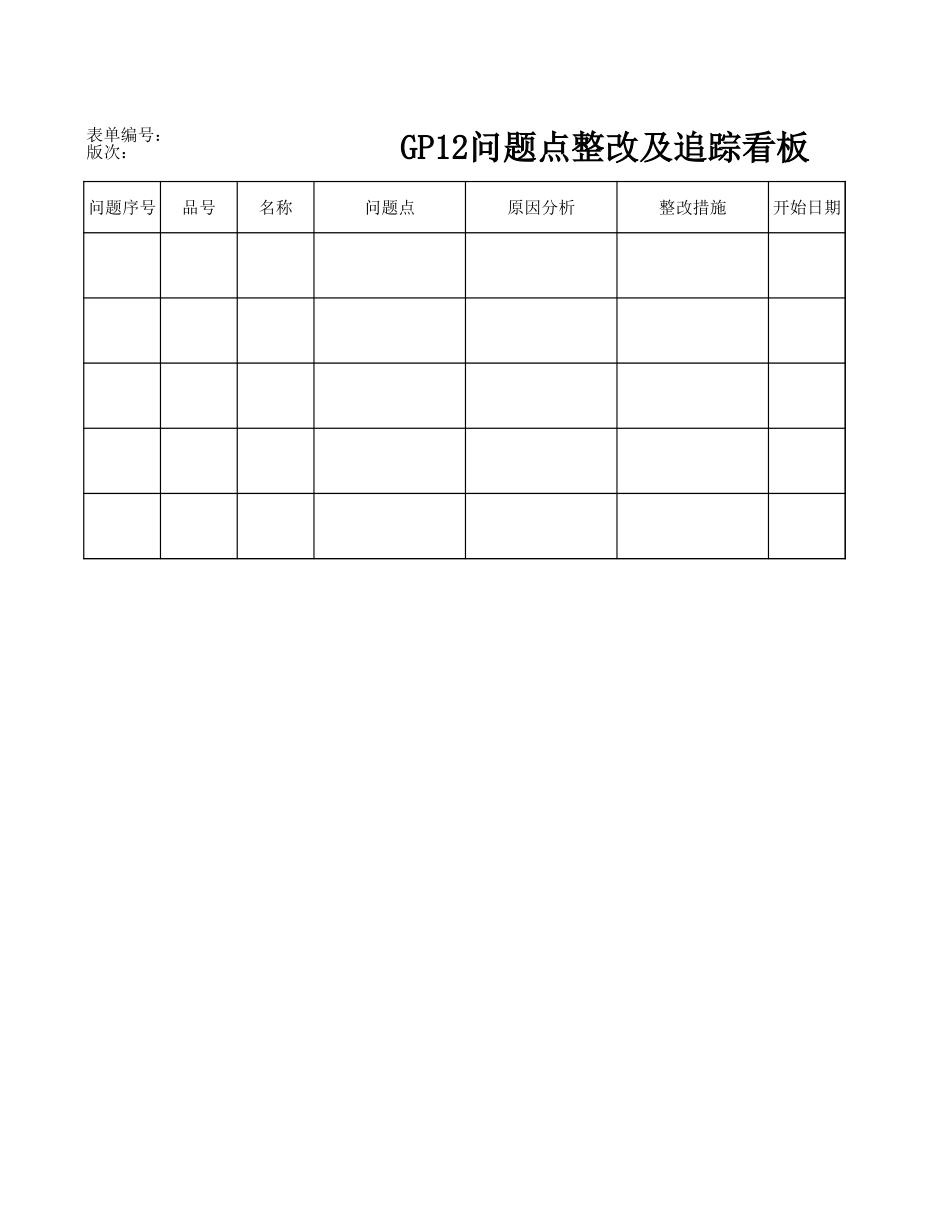 14 GP12问题点整改及追踪看板 (2).xls_第1页