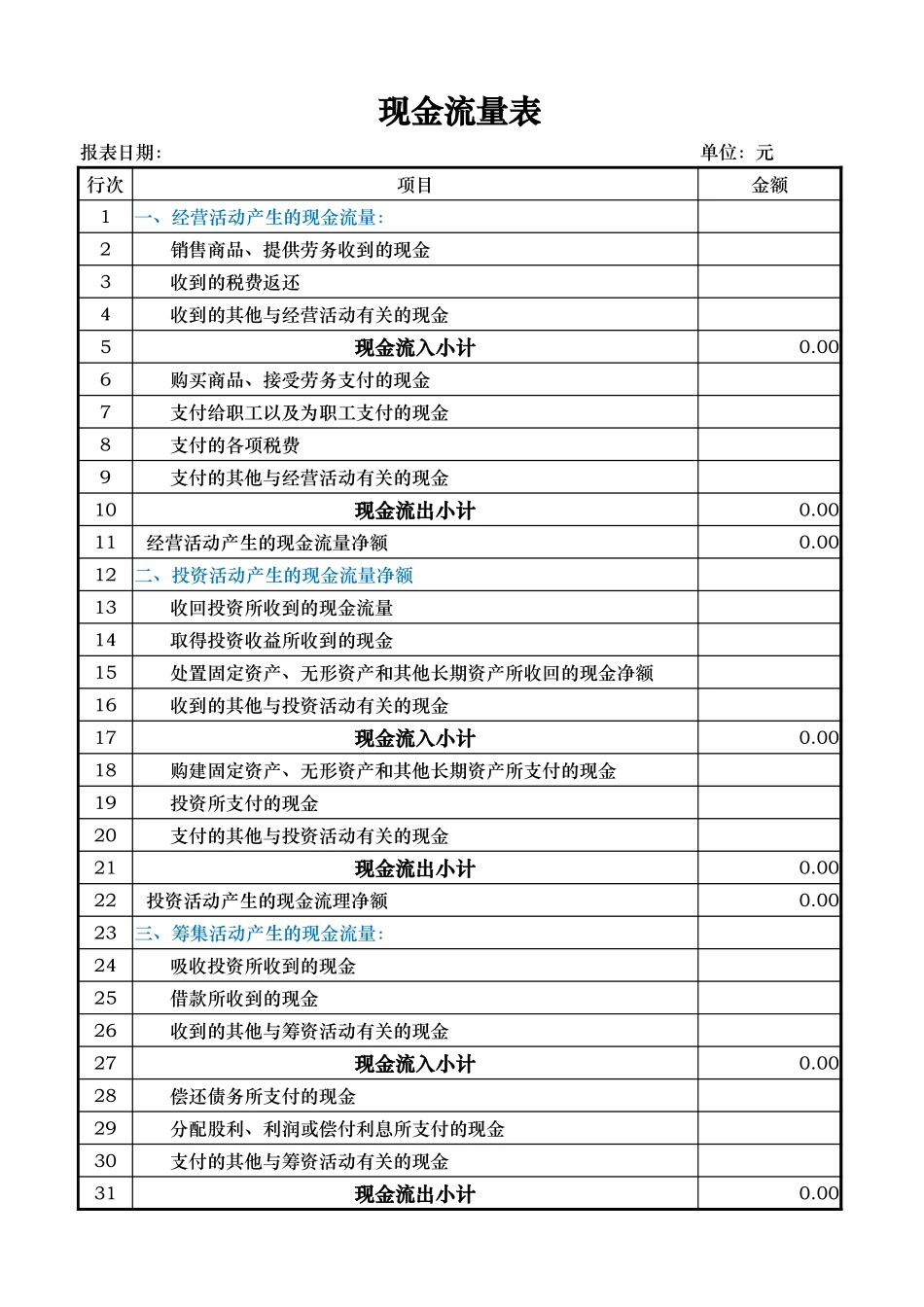 21-【现金流量表】-02-现金流量表 (2).xlsx_第1页