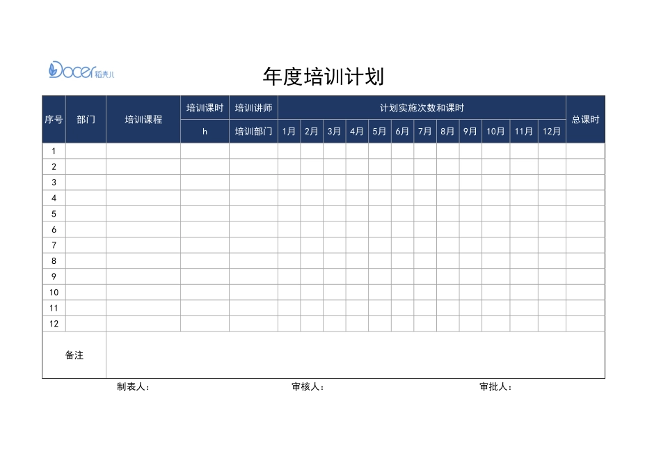 10-【管理系统】01-人力资源员工培训管理系统 (2).xlsx_第2页