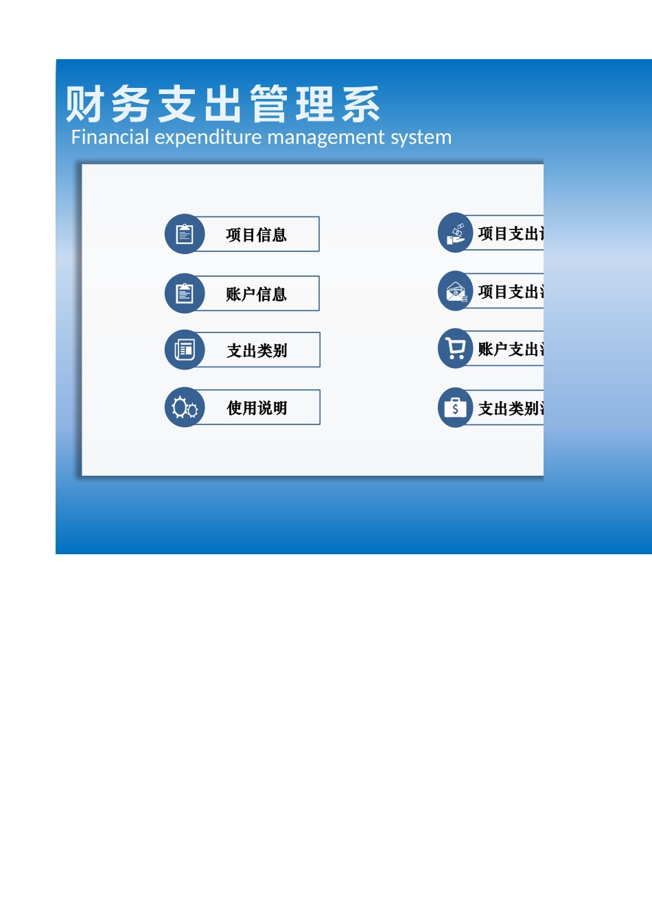 19财务支出管理系统（项目管理）.xlsx_第1页