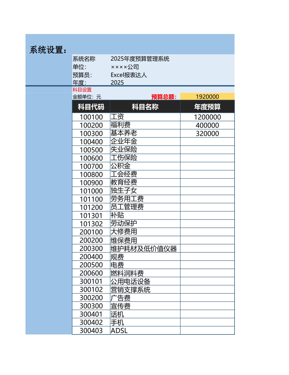 14-【预算系统】-01-财务预算管理系统 (2).xlsx_第2页