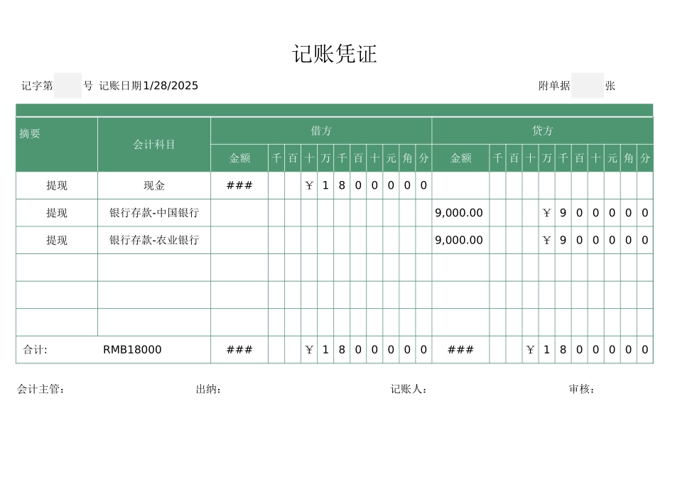 25记账凭证.xlsx_第1页