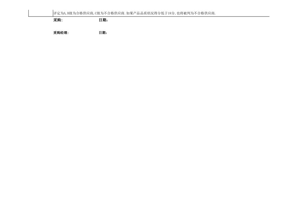 35-公司采购部供应商考核评估表 (2).xlsx_第2页