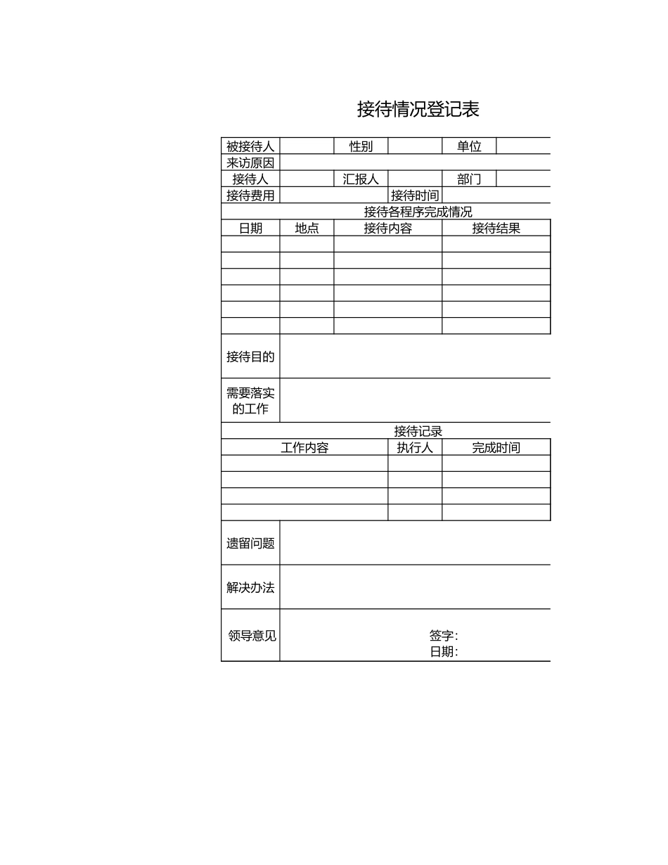 179人力资源部接待情况登记表.xls_第1页