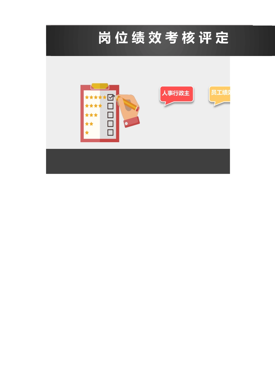 299岗位绩效考核评定表excel表格模板.xlsx_第1页