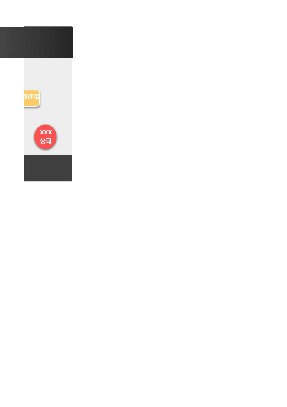 299岗位绩效考核评定表excel表格模板.xlsx_第2页