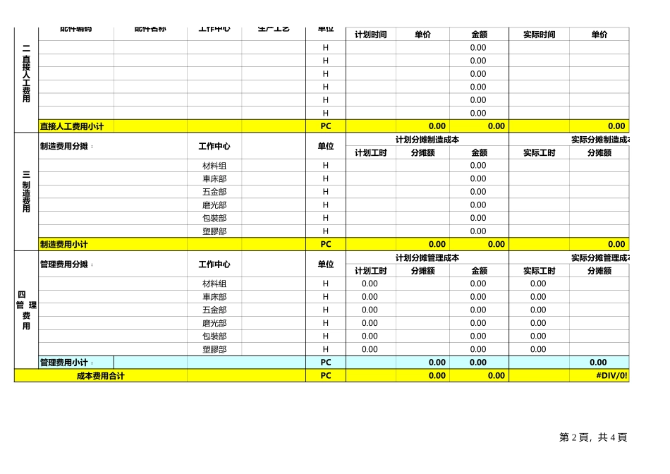 97产品生产成本核算表.xls_第2页