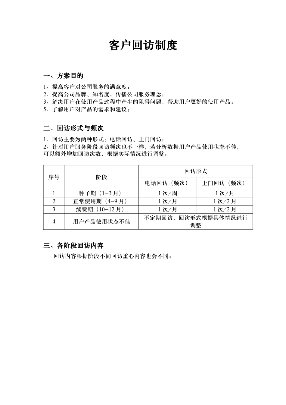 【管理制度】-12-客户回访管理制度.docx_第1页