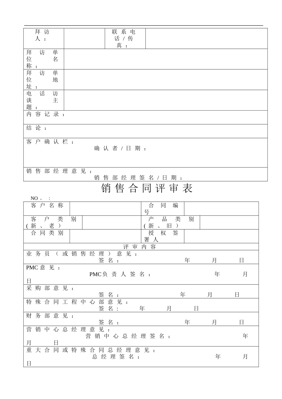 【管理制度】-07-销售合同评审管理制度.doc_第3页