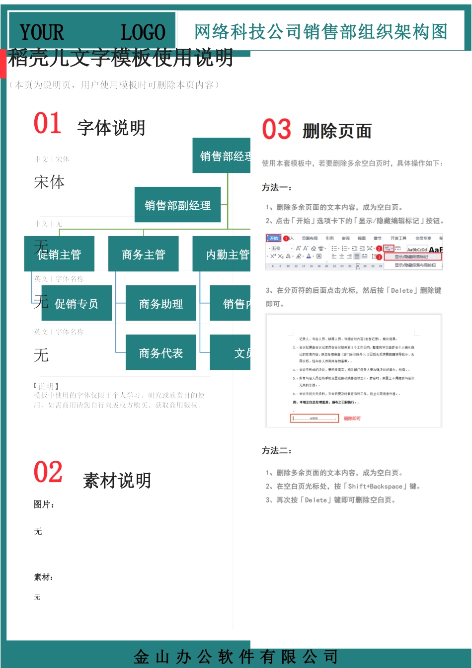 【组织架构】-02-销售部组织架构图.docx_第1页