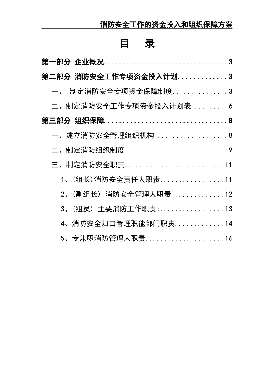 16 -消防安全工作的资金投入和组织保障方案.docx_第2页