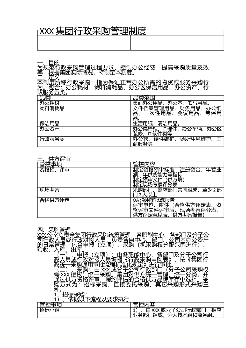 01-【管理制度】-02-行政采购管理制度.docx_第1页