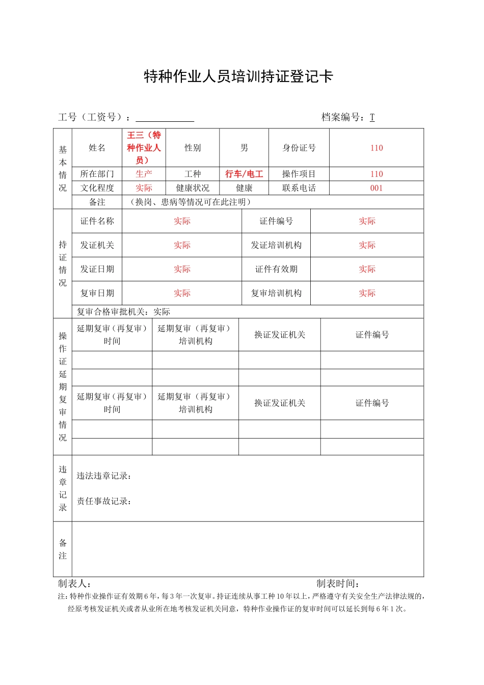 7.特种作业人员管理台账.doc_第2页