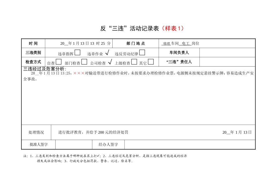 4.反“三违”活动记录表.doc_第2页