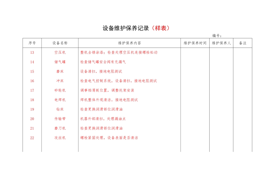 6.设备维护保养记录.doc_第3页