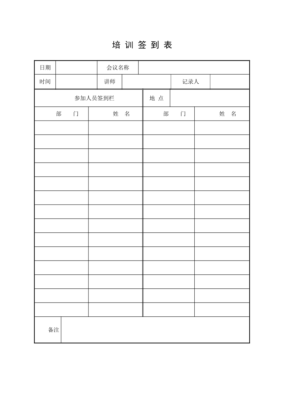 7.2承包商安全培训记录.doc_第2页