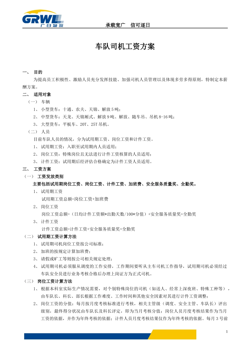 【精选】-27-司机工资方案.docx_第1页