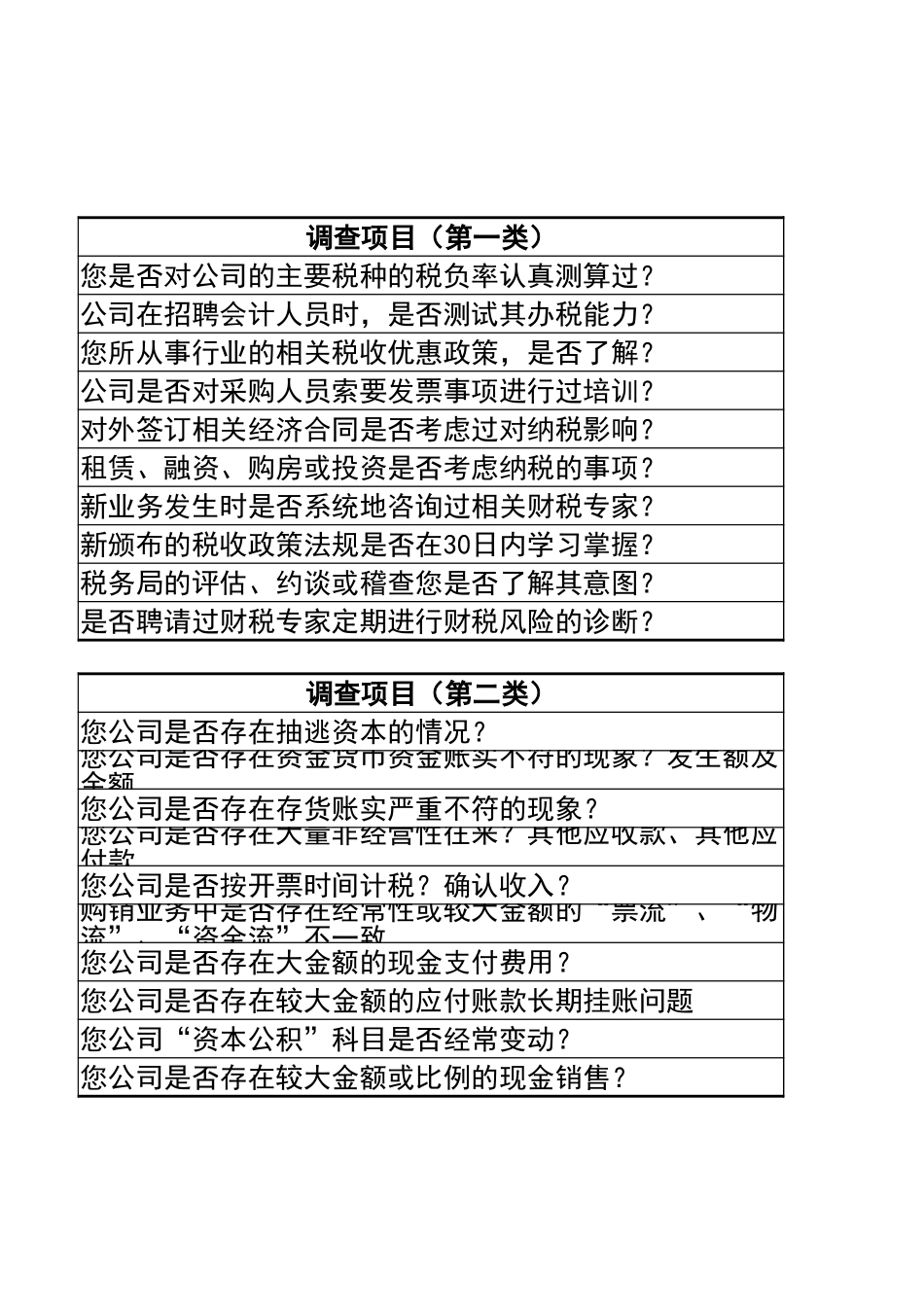 宏酷财税-工作工具：税务风险调查表V1.xlsx_第3页