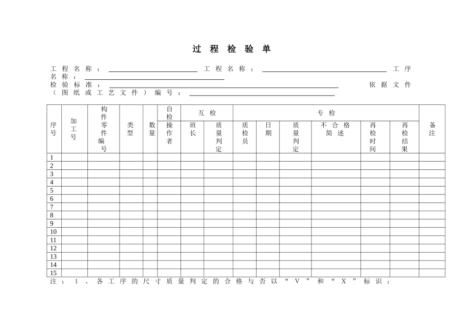 24-2过程检验单(内含4表).DOC_第1页