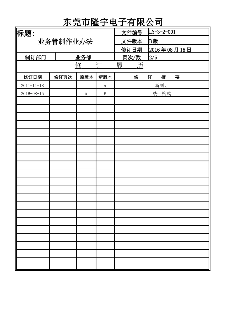 LY-3-2-001 业务管制作业办法2011年.doc_第2页