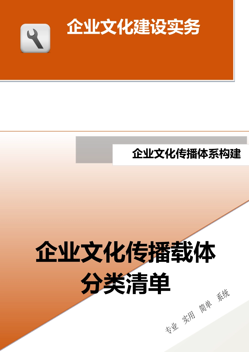 21-【传播体系构建】-企业文化传播载体分类清单.docx_第1页