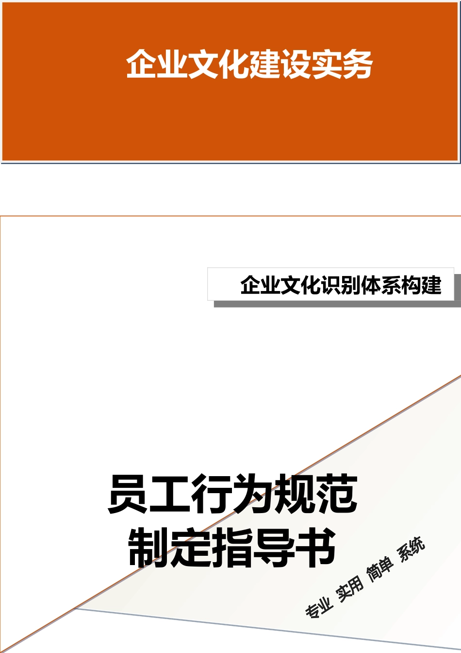 04-【识别体系构建】-员工行为规范制定指导书.doc_第1页