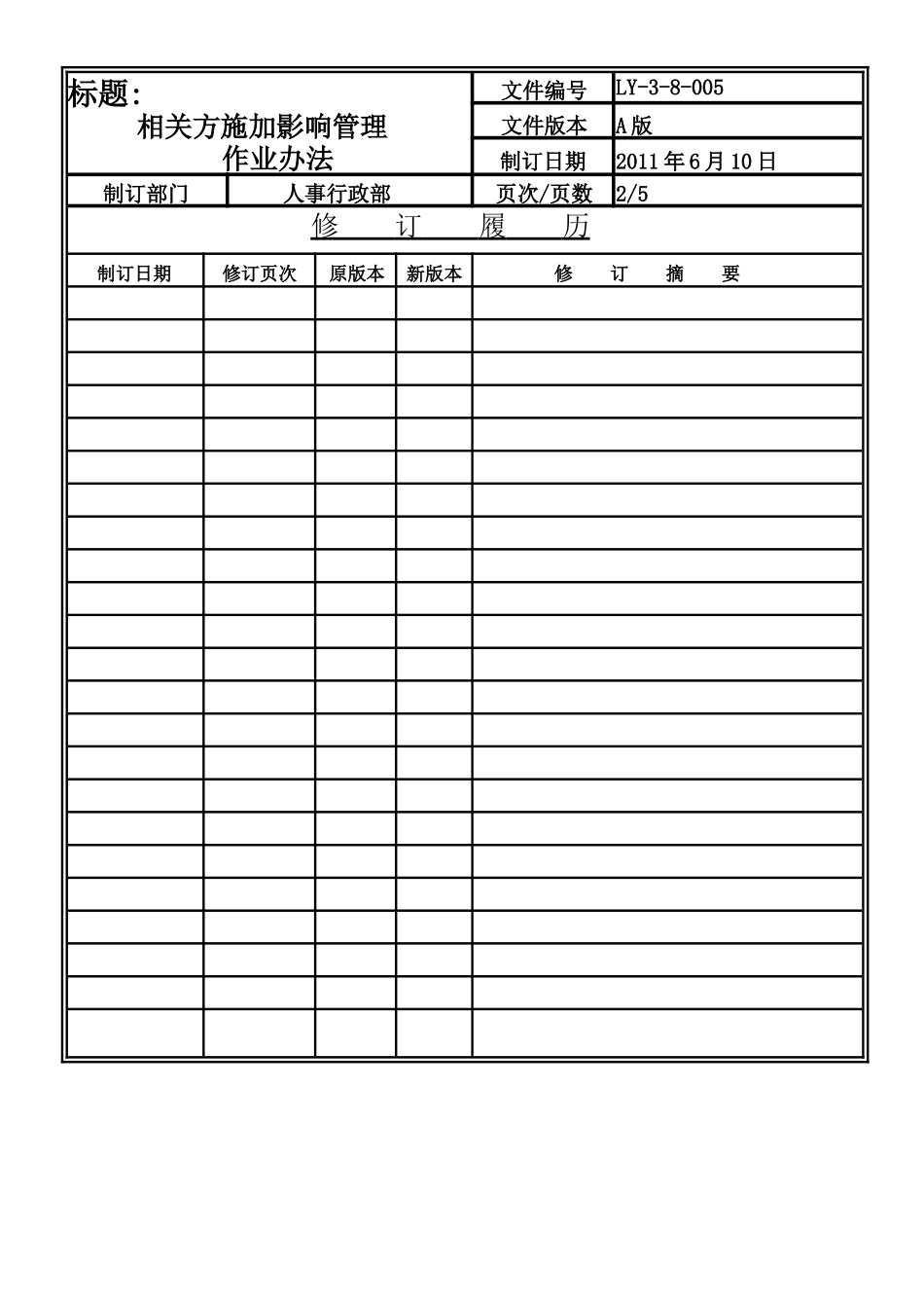 LY-3-8-005 相关方施加影响管理作业办法.doc_第2页