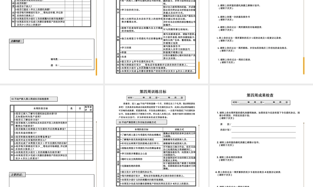 某某不动产新人培训手册-新人工作培训手册（PPT 38页） (3).ppt