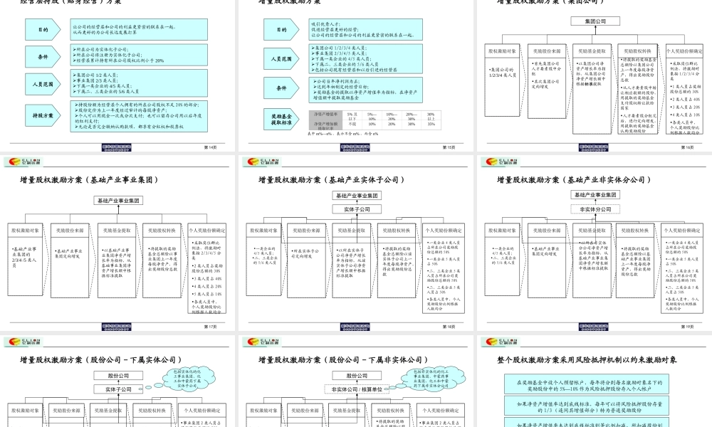 股权激励方案概要 (5).ppt