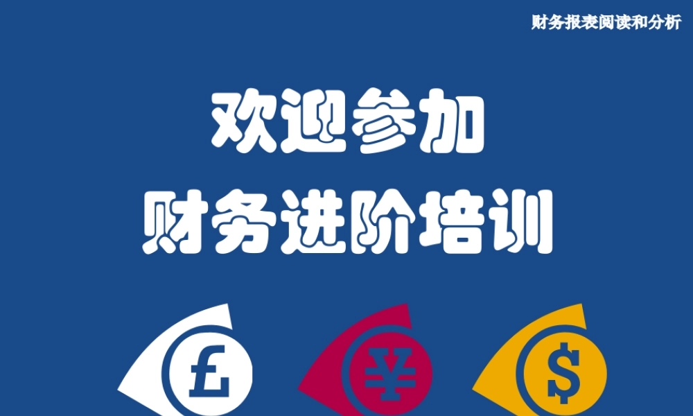联想公司财务培训之报表分析(精品) (3).PPT