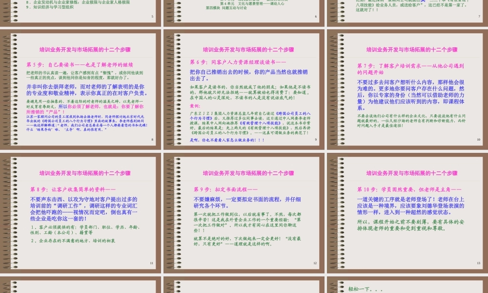 《培训开展的十二个步骤》幻灯片 (4).ppt