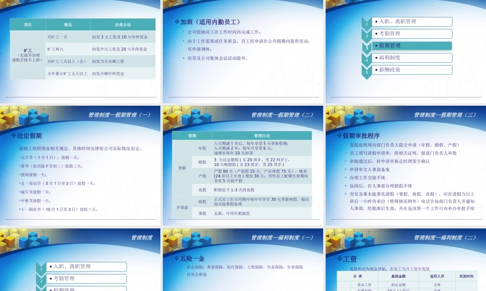 49 _新员工入职培训模版(只用填内容) (3).ppt