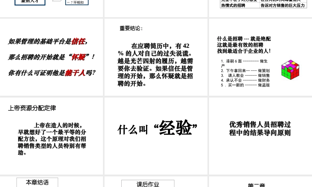 8-慧眼识鹰：销售人才的甄选与诊测技术62页 (2).ppt
