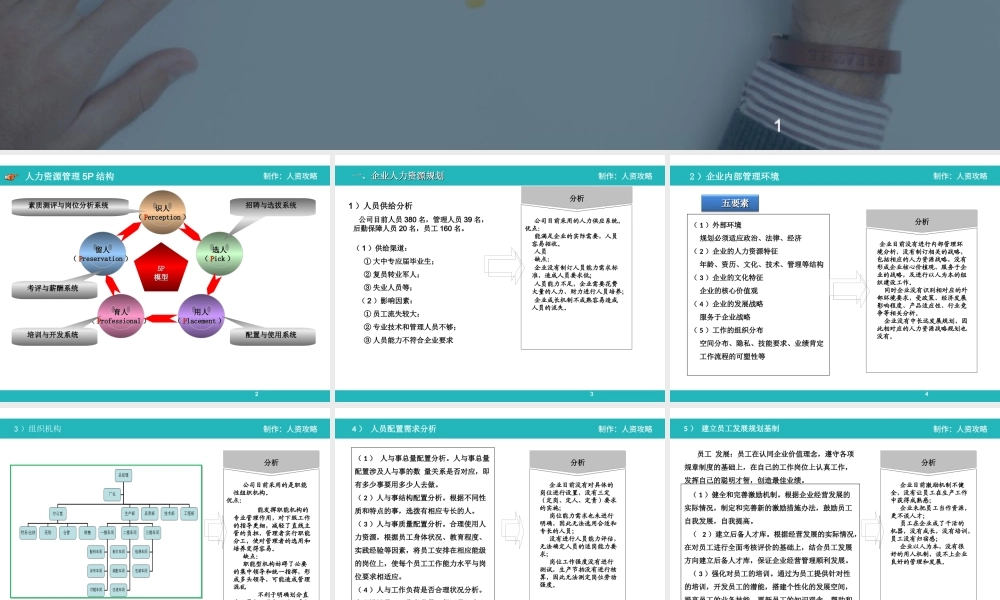 人力资源调研及分析报告 (2).ppt
