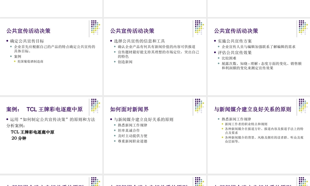 策划与实施公共宣传活动 (3).ppt