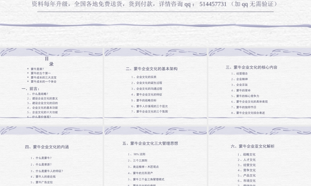 《蒙牛集团企业文化手册》PPT 86页 (3).ppt