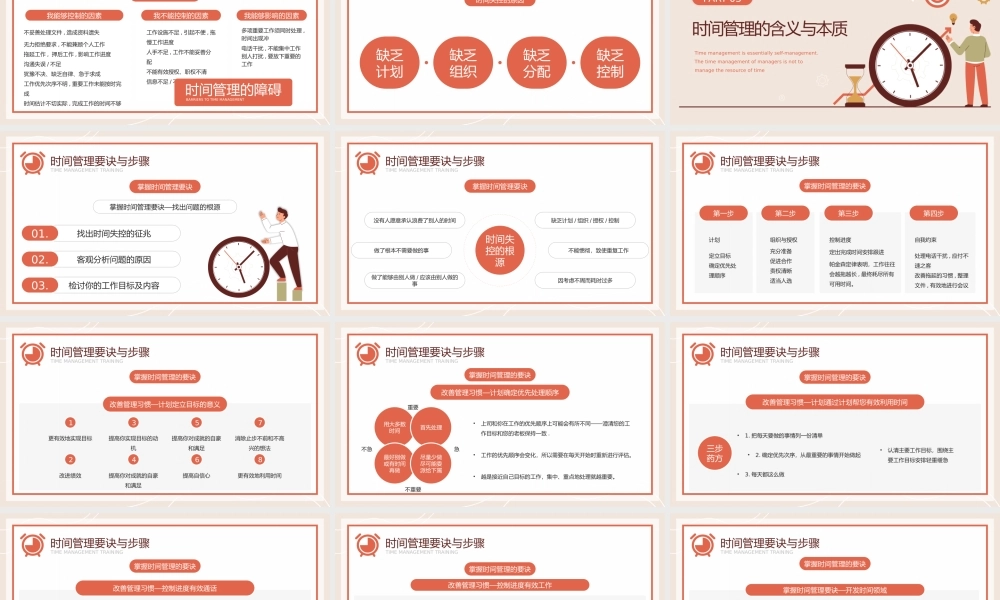 有效的时间管理企业培训PPT模板 (2).pptx