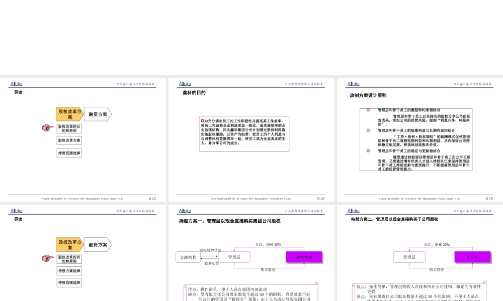 股权改制方案 (4).ppt