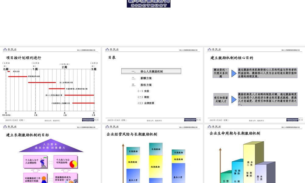 鼎视通核心人员薪酬股权激励方案 (2).ppt
