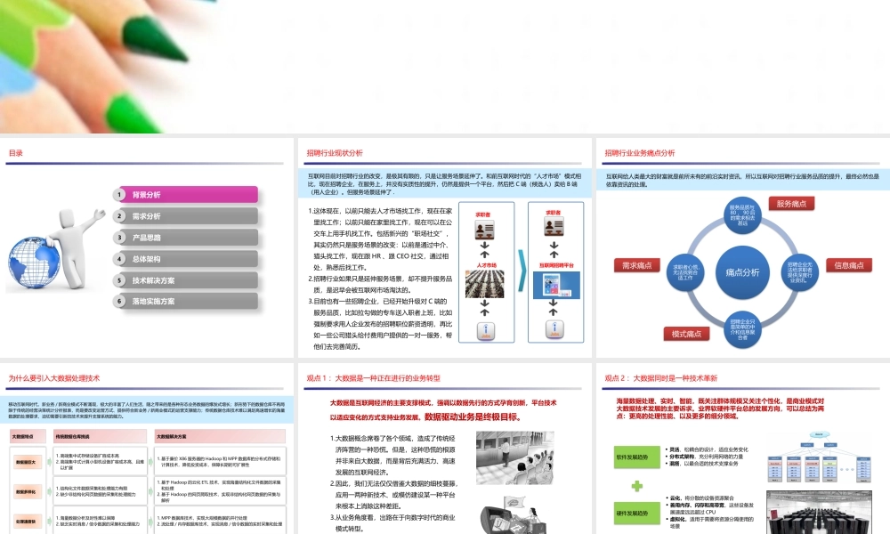 【招聘分析】招聘行业大数据解决方案 (2).pptx