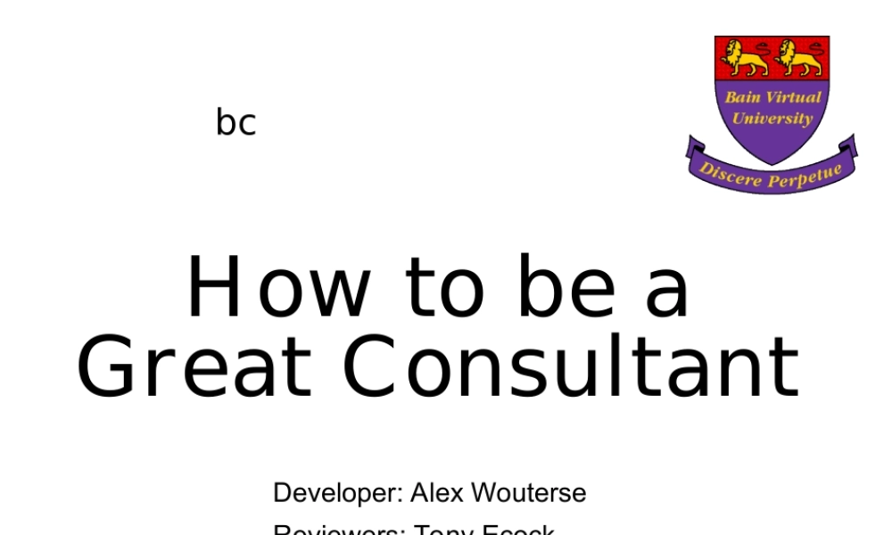 岗位职责-Great+Consultant (2).ppt