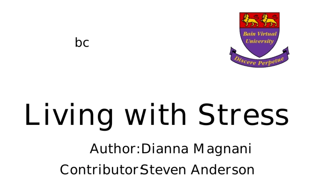 工作态度-LivingwithStress (2).ppt